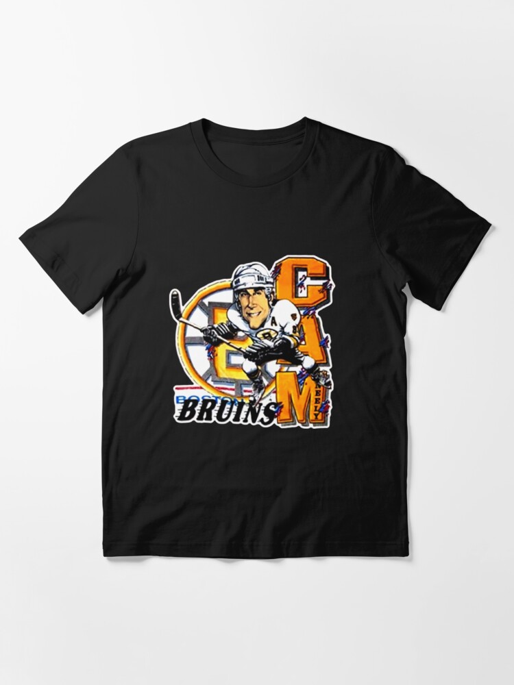 Vintage Cam Neely Caricature T-shirt 90s Boston Bruins NHL Hockey