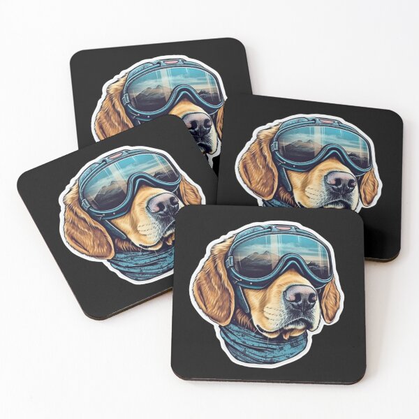 Item preview, Snowboarding Dog Skiing Dog designed and sold by c4k5llc.