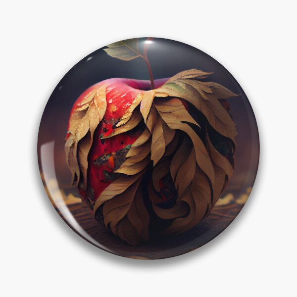 Artikelvorschau, A Crisp Autumn Apple Digital Painting entworfen und verkauft von CodeAndColors.