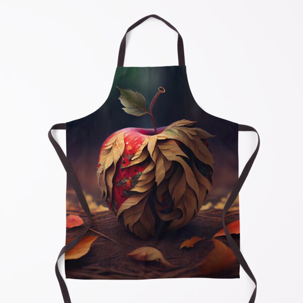 Artikelvorschau, A Crisp Autumn Apple Digital Painting entworfen und verkauft von CodeAndColors.