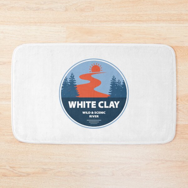 Item preview, White Clay Wild And Scenic River designed and sold by Esskay Designs.