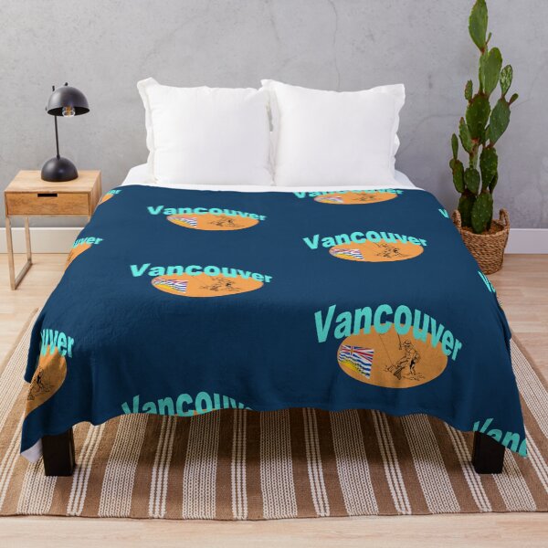 Item preview, Vancouver. Canada Fishing abstract design designed and sold by lobodelnoir.