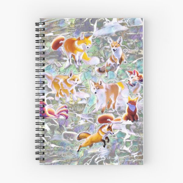 Item preview, kitsune, foxes, animals, designed and sold by Maria Mihailova.