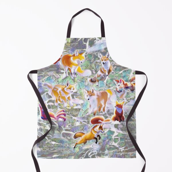 Item preview, kitsune, foxes, animals, designed and sold by Maria Mihailova.
