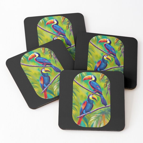 Item preview, Colorful Toucan Bird Art designed and sold by Blok45.