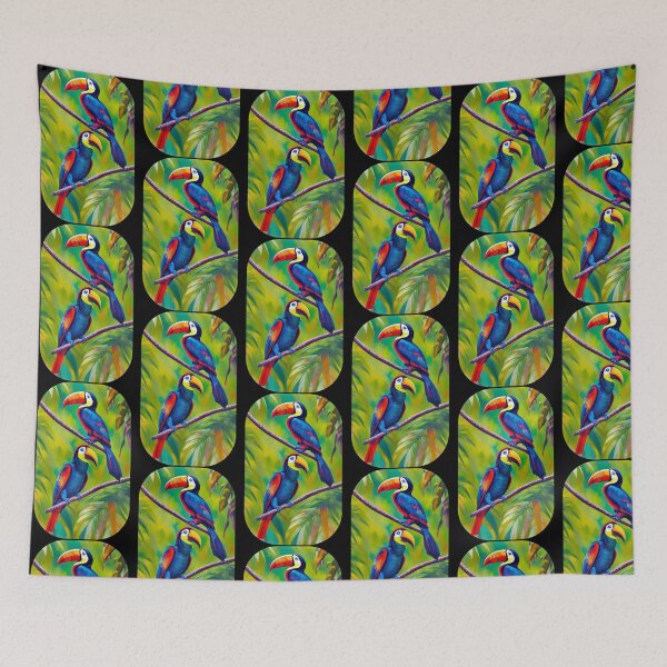 Item preview, Colorful Toucan Bird Art designed and sold by Blok45.