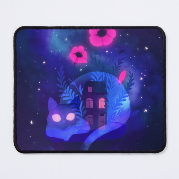 Rests Large Gaming Mousepad Ink Art Fish Mouse Pad Computer Soft