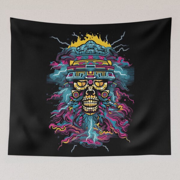 Item preview, A powerful ancient deity summoning a thunderstorm designed and sold by Waveval.