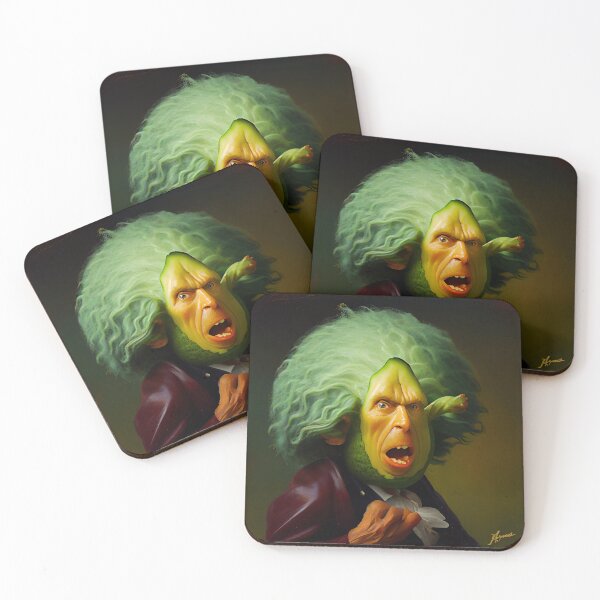 Artikelvorschau, Mollifying the Blase Avocado Digital Painting entworfen und verkauft von CodeAndColors.
