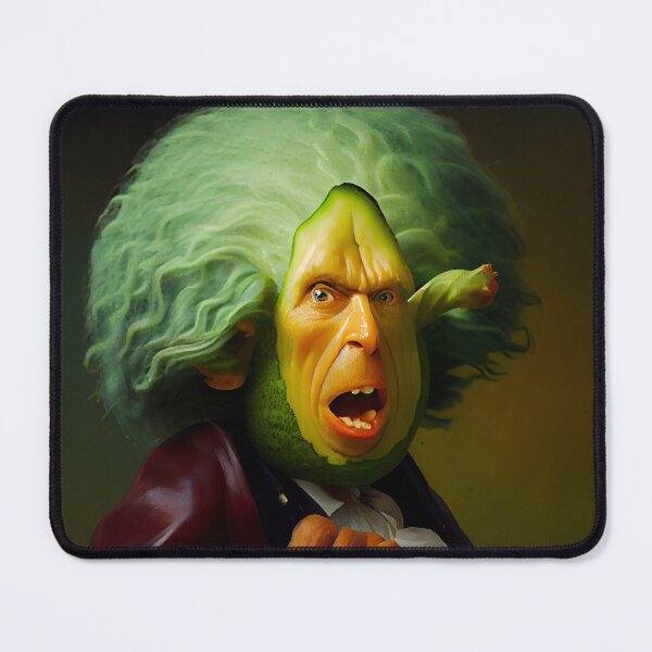 Artikelvorschau, Mollifying the Blase Avocado Digital Painting entworfen und verkauft von CodeAndColors.