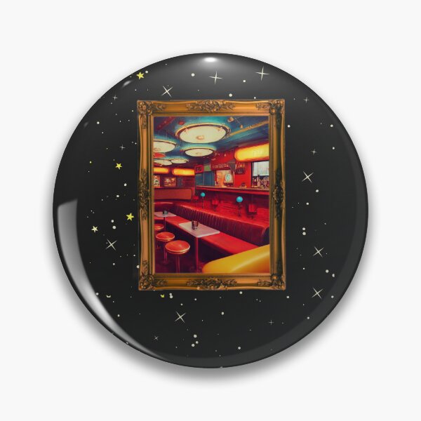 Item preview, Colourful pop restaurant in the 1980s designed and sold by ImaginableAI.