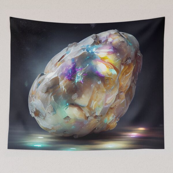 Item preview, Crystalline Unprecedented Potato Digital Painting designed and sold by CodeAndColors.