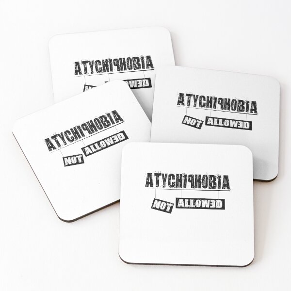 Item preview, Atychiphobia Not Allowed | Atychiphobia | fear of Atychiphobia design designed and sold by soniashah.