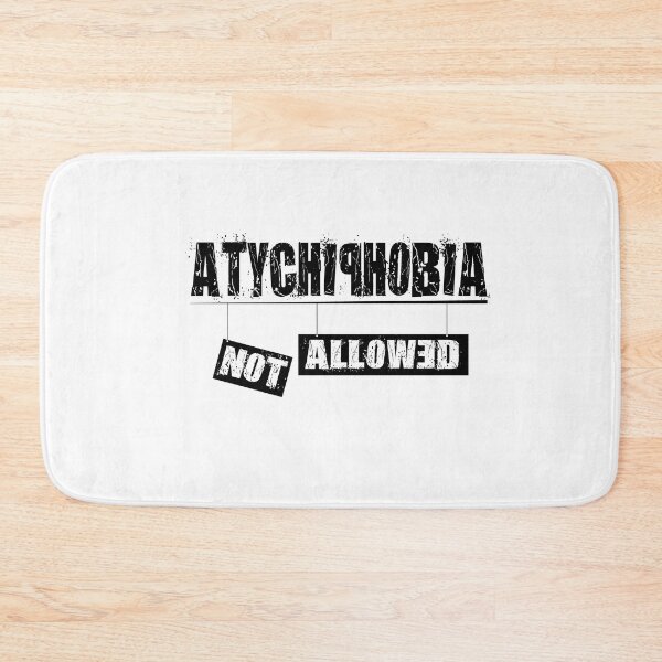 Item preview, Atychiphobia Not Allowed | Atychiphobia | fear of Atychiphobia design designed and sold by soniashah.