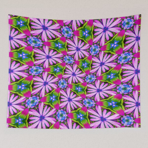 Item preview, Beautiful Purple Flower Pattern designed and sold by Patternflower.