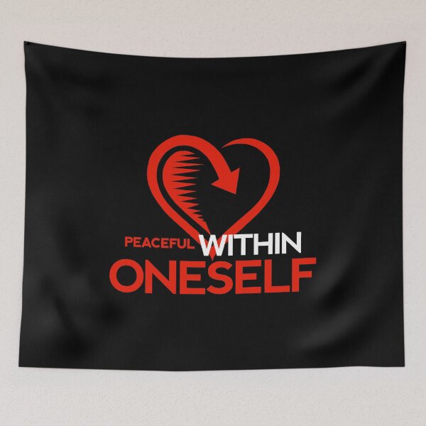 Item preview, Peaceful Within Oneself designed and sold by Curator Nation.