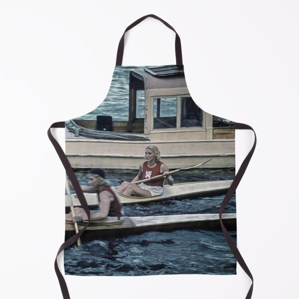 Item preview, Sweden - Kayaking - 1930s designed and sold by lobodelnoir.