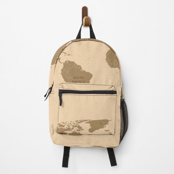 Item preview, Vintage World Map Design with Rusty Appearance designed and sold by MerakiAndArt.