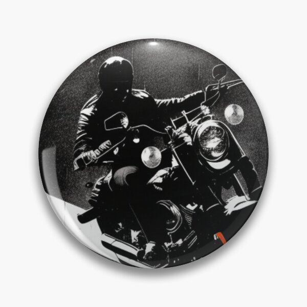 Item preview, Harley Davidson American Flag Dark Comic Art  designed and sold by NoHeroesForSale.