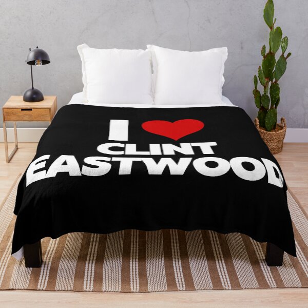 Item preview, I Love Clint Eastwood (White Text) designed and sold by theartcreatore.
