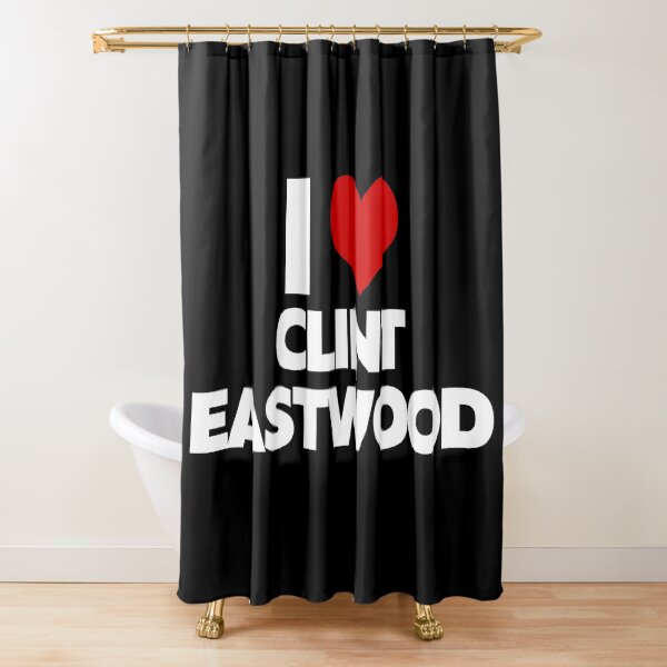 Item preview, I Love Clint Eastwood (White Text) designed and sold by theartcreatore.