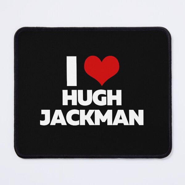 Item preview, I Love Hugh Jackman (White Text) designed and sold by theartcreatore.
