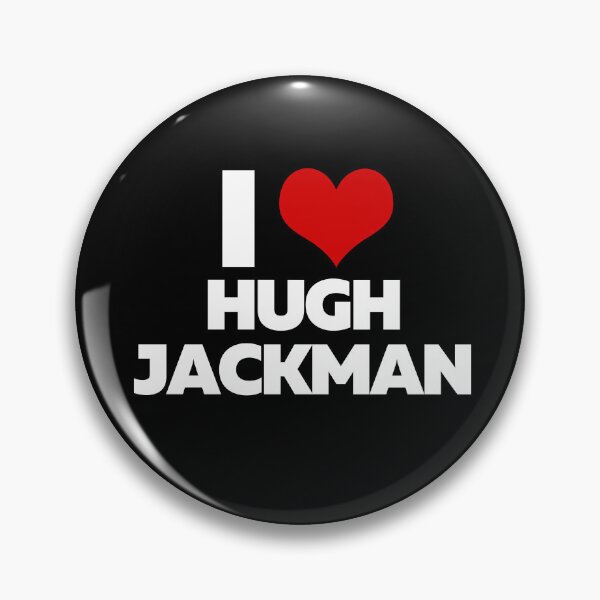 Item preview, I Love Hugh Jackman (White Text) designed and sold by theartcreatore.
