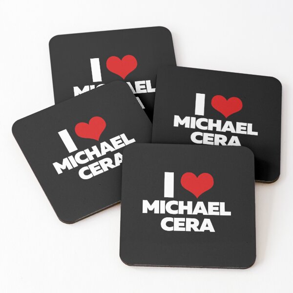 Item preview, I Love Michael Cera (White Text) designed and sold by theartcreatore.