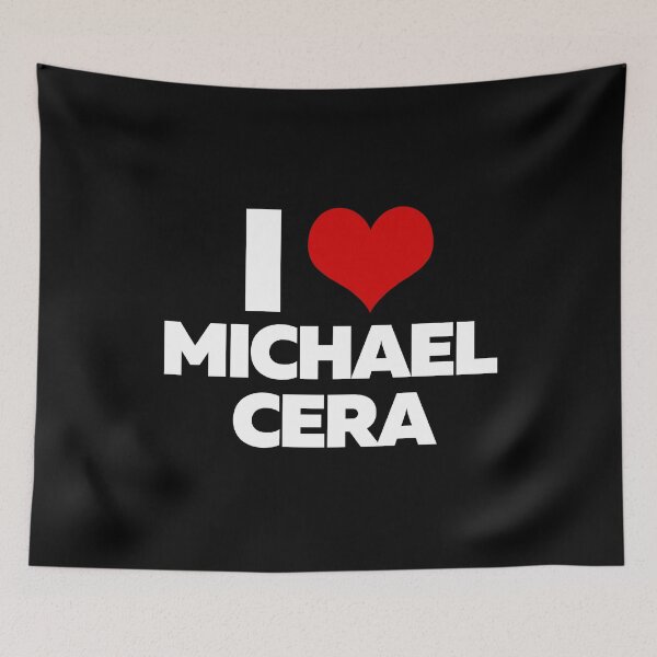 Item preview, I Love Michael Cera (White Text) designed and sold by theartcreatore.