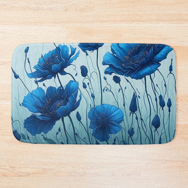 Item preview, Blue Poppies designed and sold by cuprum.