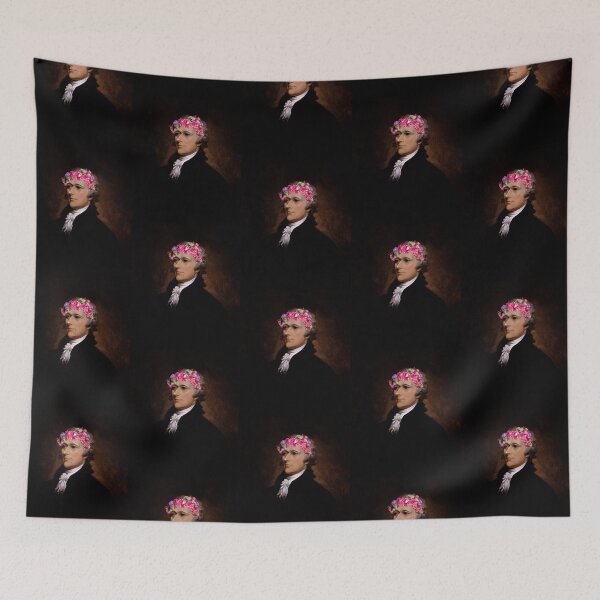 Item preview, alexander hamilton - flower crown version designed and sold by razor2therosary.