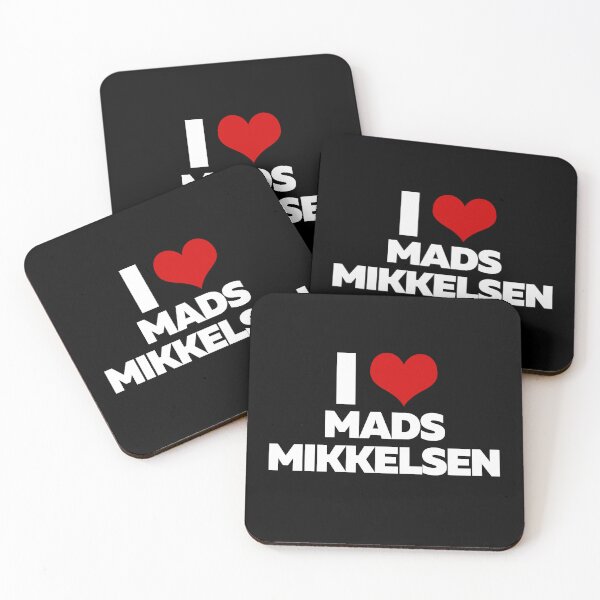Item preview, I Love Mads Mikkelsen (White Text) designed and sold by theartcreatore.