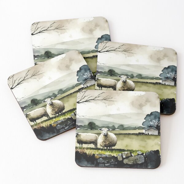 Item preview, Sheep of the Golden Valley 02 designed and sold by artgoldenvalley.