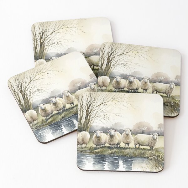 Item preview, Sheep of the Golden Valley 03 designed and sold by artgoldenvalley.