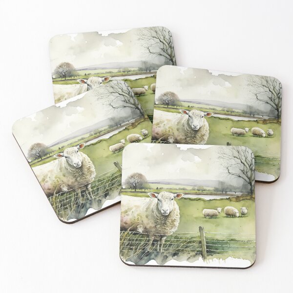 Item preview, Sheep of the Golden Valley 04 designed and sold by artgoldenvalley.