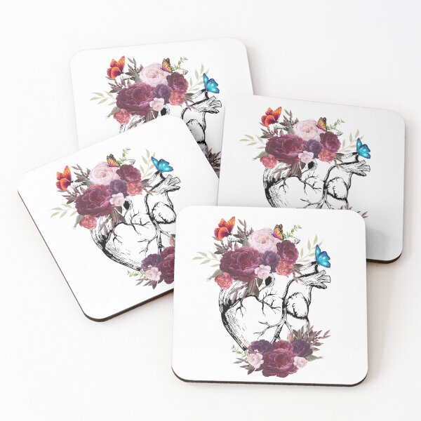 Item preview, human heart with flowers designed and sold by Re-Zsu.