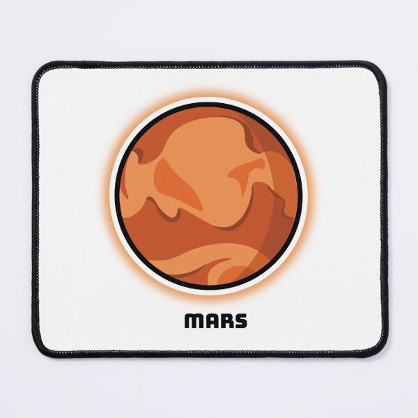 Item preview, Mars planet, solar system designed and sold by gllemm.