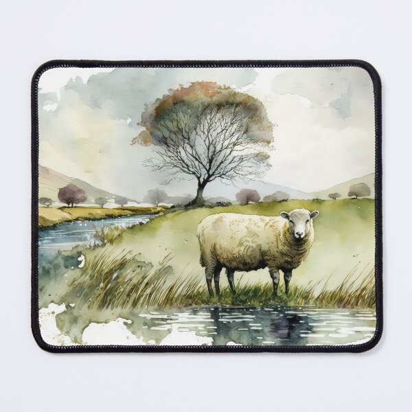 Item preview, Sheep of the Golden Valley 07 designed and sold by artgoldenvalley.