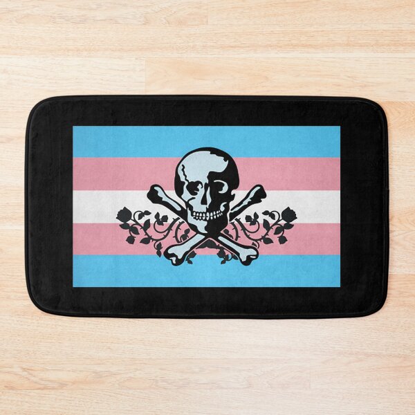 Item preview, Trans Pride Pirate Flag designed and sold by ramonkaurica.