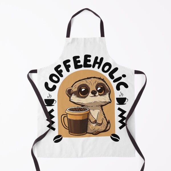 Aperçu de l'œuvre Meerkat Coffeeholic Buveurs de café amusants créée et vendue par Fahmi Muhamad Naser.