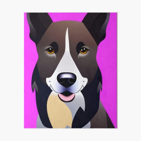 Item preview, Cool Dog Portrait designed and sold by ArtisticAllure1.