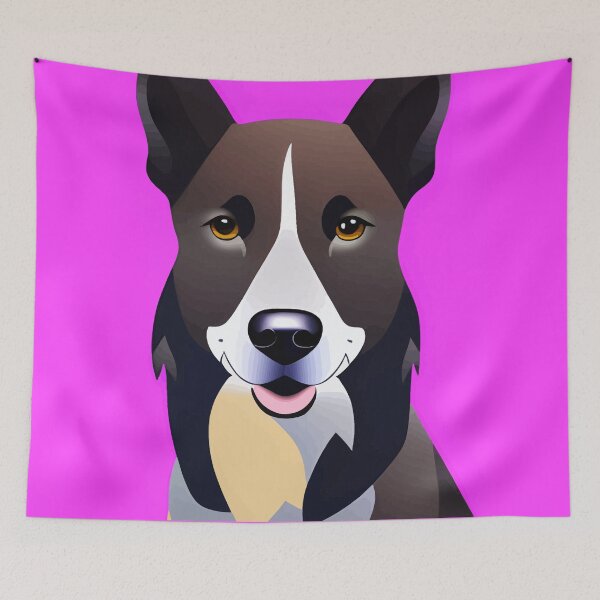 Item preview, Cool Dog Portrait designed and sold by ArtisticAllure1.