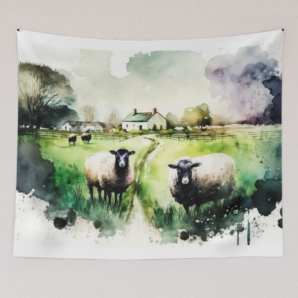 Item preview, Sheep of the Golden Valley 10 designed and sold by artgoldenvalley.