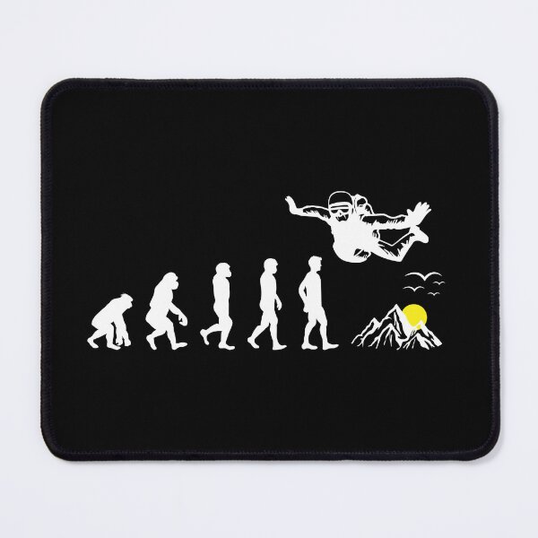 Item preview, Skydiving Skydive Skydiver Parachuting Evolution designed and sold by TastefulTees.