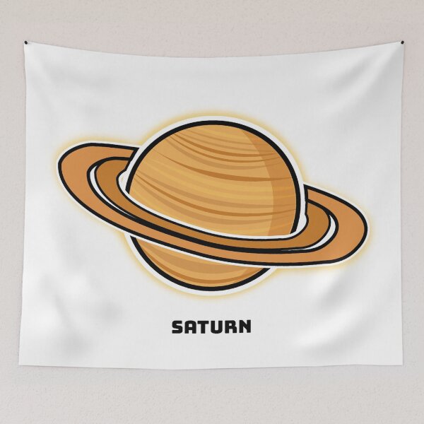 Item preview, Planet Saturn, solar system designed and sold by gllemm.