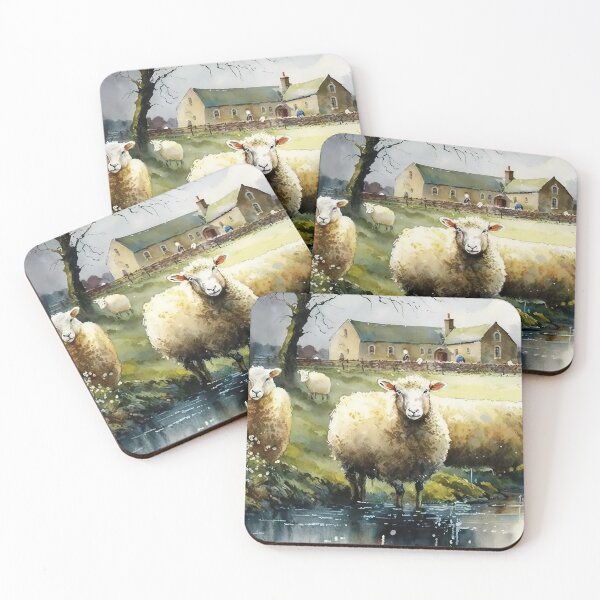 Item preview, Sheep of the Golden Valley 11 designed and sold by artgoldenvalley.
