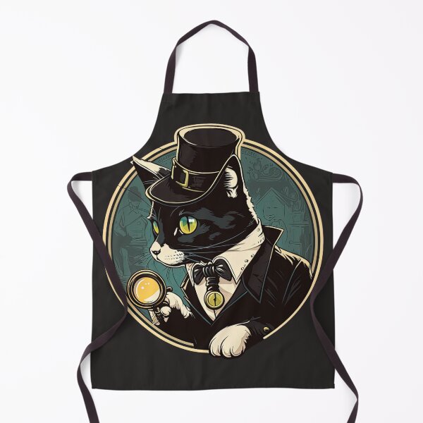 Item preview, Tuxedo Cat With Detective Style designed and sold by Fahmi Muhamad Naser.