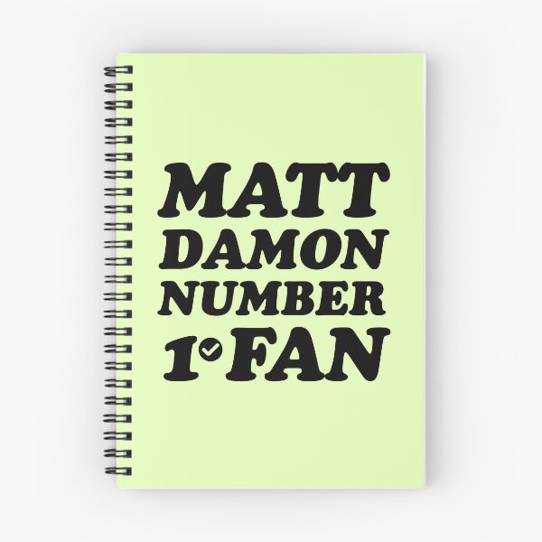 Artikelvorschau, Matt Damon Fan Nummer eins entworfen und verkauft von keilamariadesig.