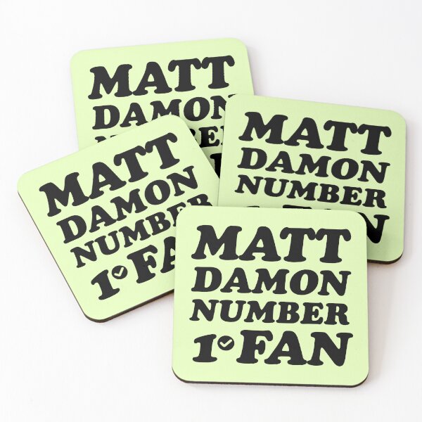 Item preview, Matt Damon number one fan  designed and sold by keilamariadesig.