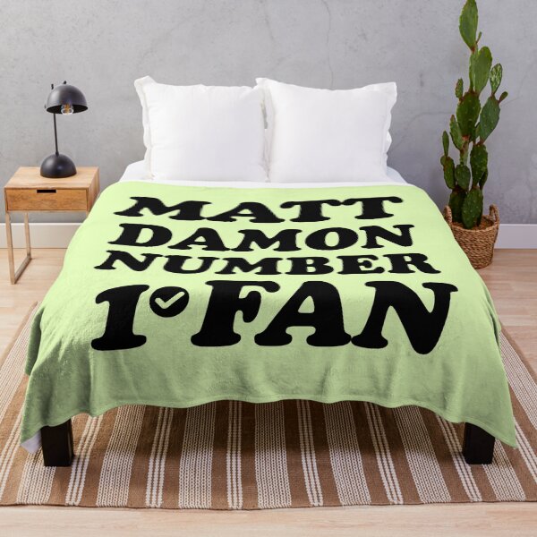 Item preview, Matt Damon number one fan  designed and sold by keilamariadesig.